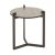 16031-V05 GLASS & TEXTILE TOP/BRONZE BASE