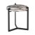 16031-V07 CALACATTA VAGLI TOP/BLACK NICKEL BASE