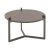 16032-V01 NATURAL WALNUT TOP/BRONZE BASE