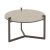 16032-V05 GLASS & TEXTILE TOP/BRONZE BASE